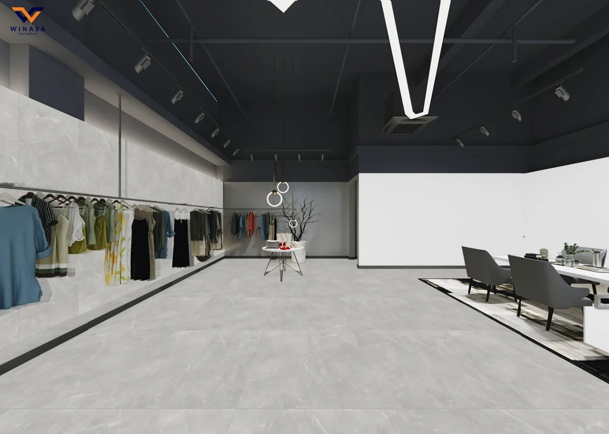 Moon Light en un espacio comercial