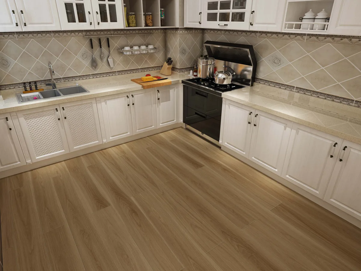 Hollywood Almond en una cocina