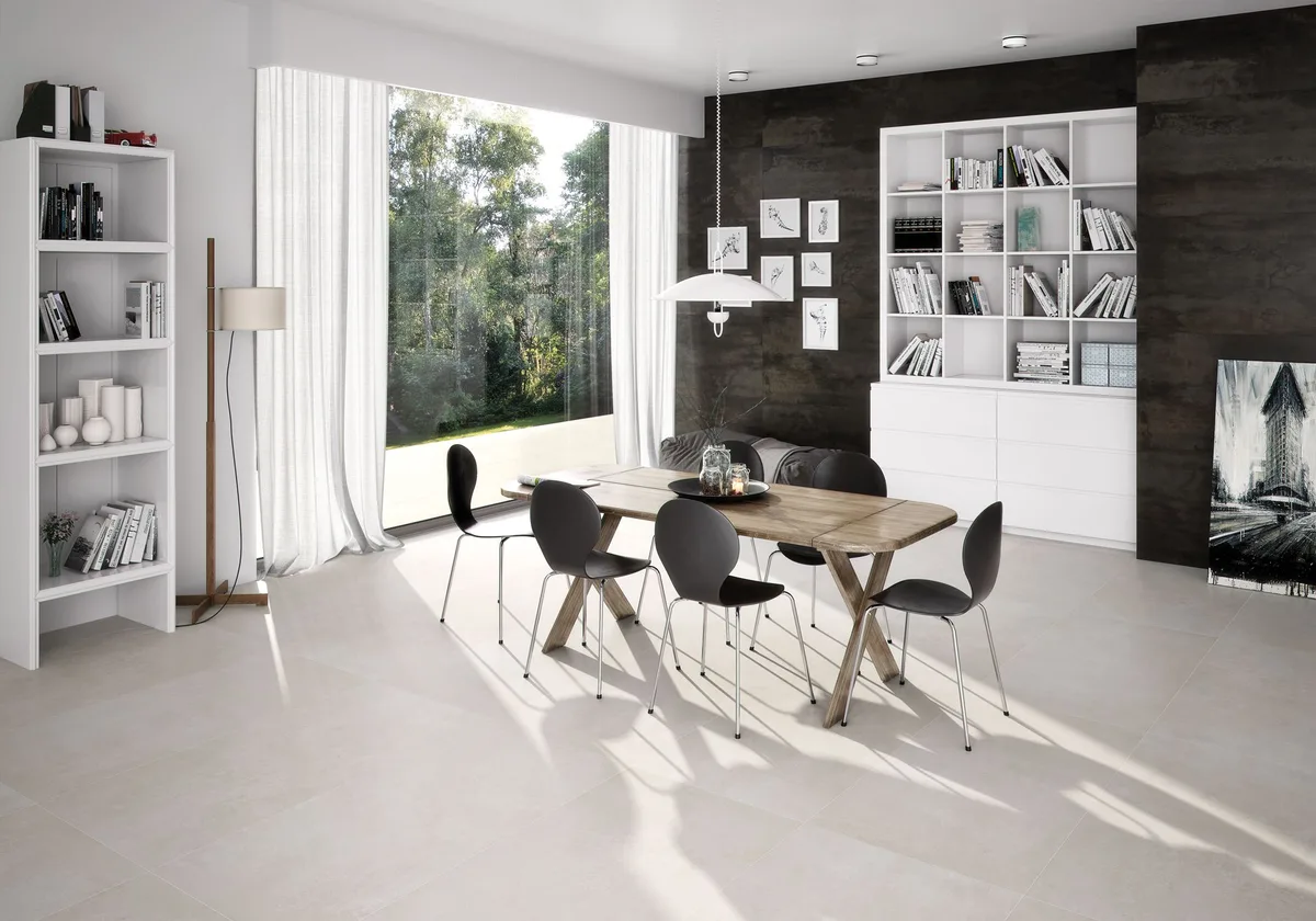 Neutra Pearl en una sala