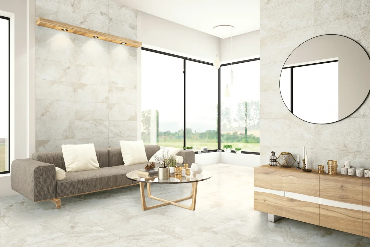 Amazing Avorio en una sala