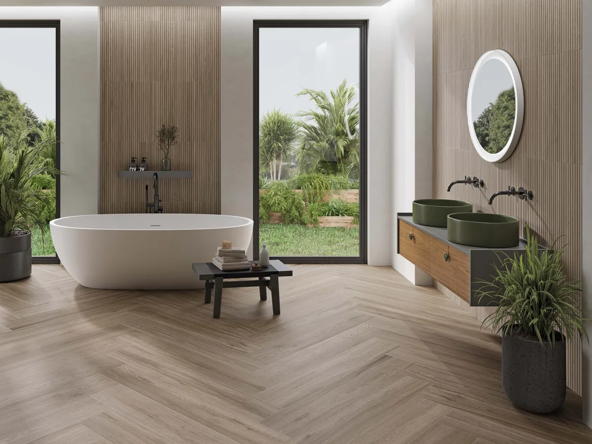 Tanzania Kai Natural en un ba&ntilde;o