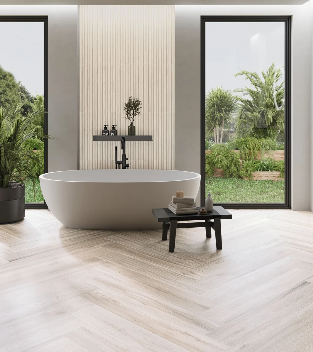 Tanzania Kai White en un ba&ntilde;o