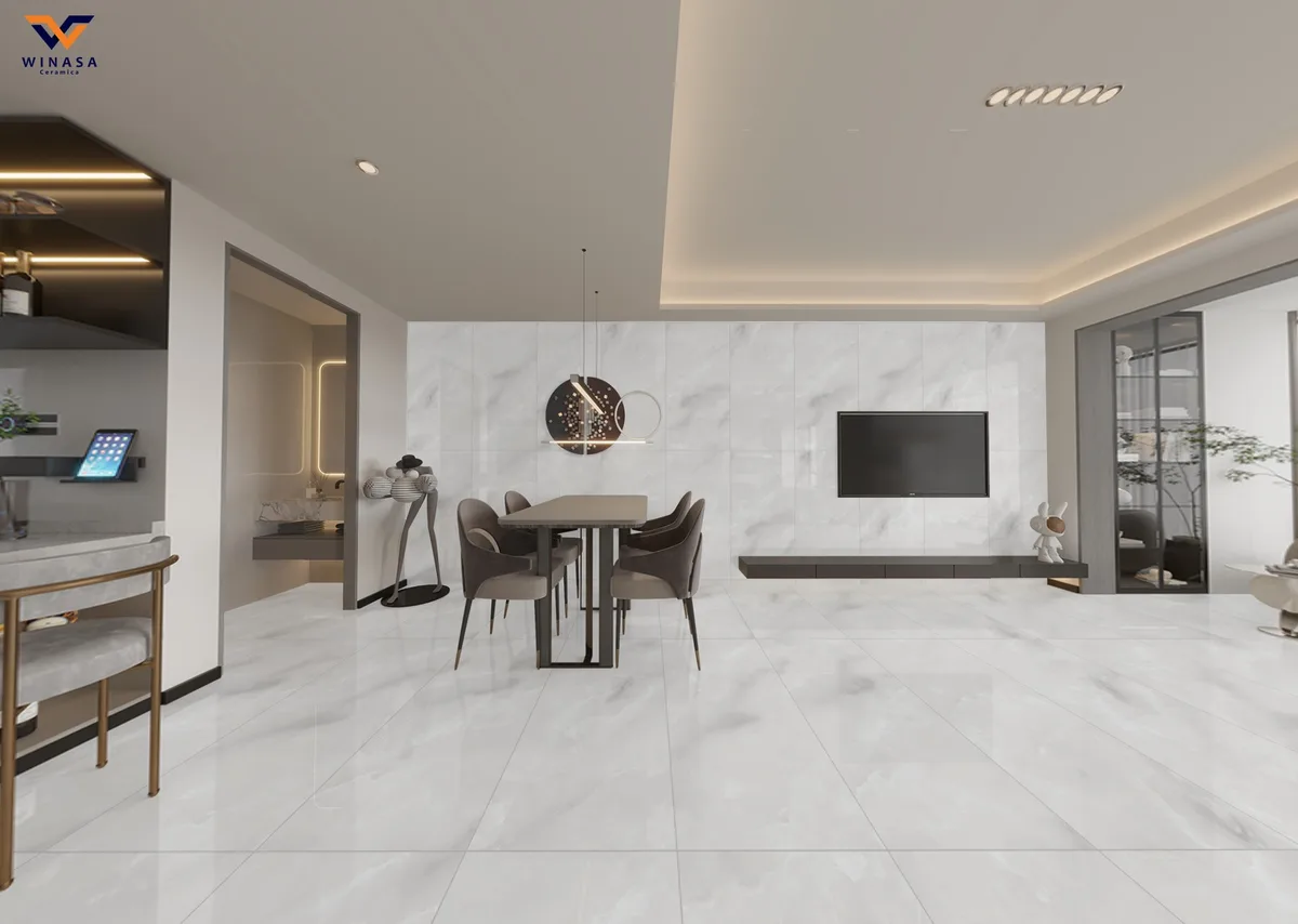 Easy Pearl en una sala